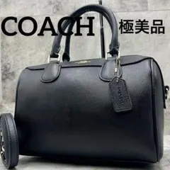 極美品 コーチ 2way ミニベネット ショルダーバッグ ハンドバッグ ボストン
