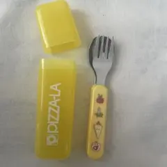 PIZZA-LA 子ども用フォークスプーンセット