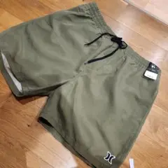 XL　新品　ハーレー　サーフパンツ　水陸両用　オリーブ