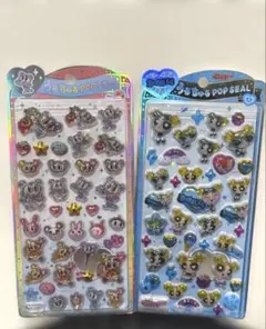 【正規品】パワーパフガールズ ポップシール 2シートセット