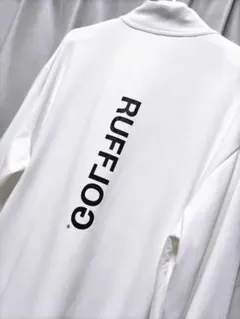 ラフロッグ rufflog ツアークラッシックロゴハーフジップモックネック