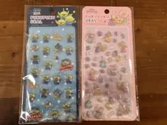 トイ・ストーリー＆ディズニープリンセス ぷくぷくシールセット