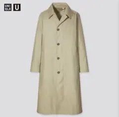 【美品】UNIQLO U ステンカラーコート ロングコート　ベージュ　M