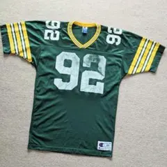 90s USA製 チャンピオン アメフト ゲームシャツ メッシュ XL相当 古着