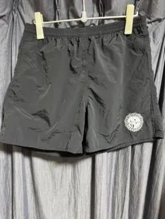 FACT LOGO NYLON SHORTS BLACK M ショーツ