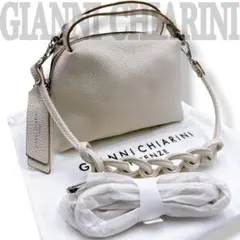 ✨極美品✨【ジャンニキャリーニ】アリファ S 3Way ショルダーバッグ レザー