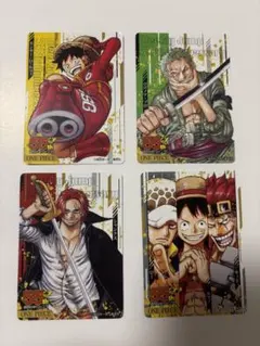 希少】週刊少年ジャンプ展 50周年 オールスターカード ワンピース レア