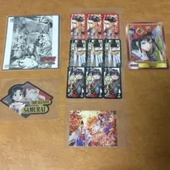 逃げ上手の若君　ミニ色紙　ステッカー　トランプ