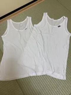 ホワイトタンクトップ 2枚セット160