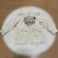 女の子　トレ－ナ－ トレーナー クリーム色 100㎝　即発送