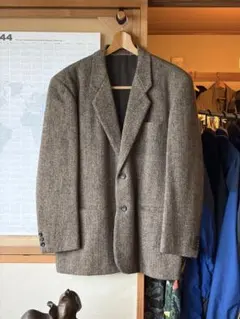 MEN'S BIGI テーラードジャケット ヘリンボーン　80sのサムネイル