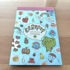 KEROPOP ケロポップ 4柄メモ 平成レトロ メモ帳 ミニメモ レター 手紙