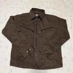 【送料込み】Dickies 作業着　ジャケット　茶色　M
