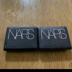 NARS シングルアイシャドウ　オレンジ　ピンク　ラメマット