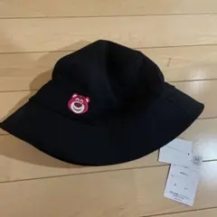 新品未使用　ディズニー　ロッツォ　黒　帽子　ハット