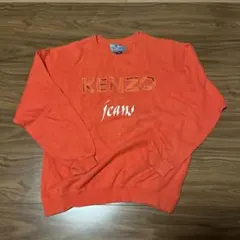 KENZO オレンジ スウェット