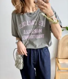 【新品タグつき】LBC製品染めプリントTシャツのサムネイル