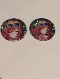 リグロス 一条莉々華セット ホログラム缶バッジ 2nd Anniversary