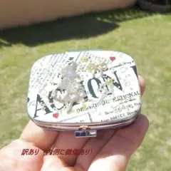 【目立たない微傷あり】訳あり アリス 鍵 ワンダーランド レジン ピルケース