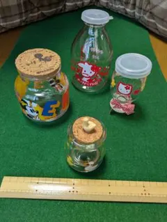 コロコロクリリン 取っ手付きガラスボトル サンリオ 平成レトロ 希少