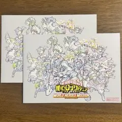 僕のヒーローアカデミア ヒロアカ 映画入場特典 緑谷出久 爆豪勝己 轟焦凍