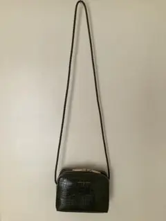 値下げ！CHARLES & KEITH クロコダイル風ショルダーバッグ