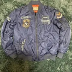 MA-1 vintage archive フライトジャケット ネイビー 短丈