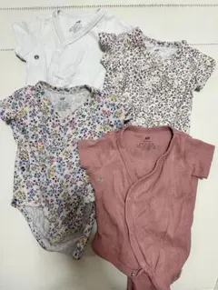 H&Mロンパース4点セット　1-2m 新生児