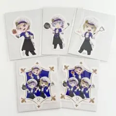 新品 ツイステ グリヒルアート マスターシェフ ポムフィオーレ ステッカーセット