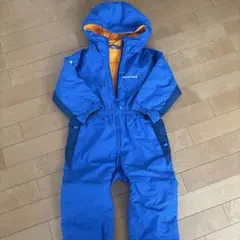 montbell 子供用スキーウェア 100サイズ 青