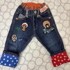 期*♪様 ミキハウス　DOUBLE.Bデニムパンツ 90