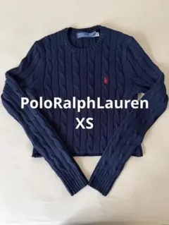 【POLO RALPH LAUREN】ケーブルニット　XS