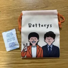 【新品未使用】バッテリィズ よしもと芸人ミニ巾着