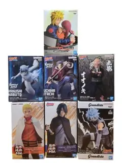 ナルト疾風伝 うちはサスケ イタチ フィギュア セット 6種 プライズ