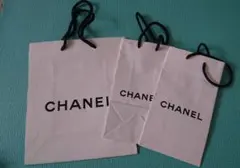CHANEL ショップ袋×3枚