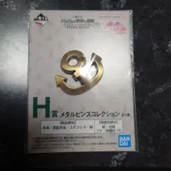 一番くじ　ジョジョの奇妙な冒険　H賞　メタルピンズコレクション
