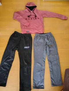 OAKLEY　スウェット　トレーナー　上下３点セット　　オークリー