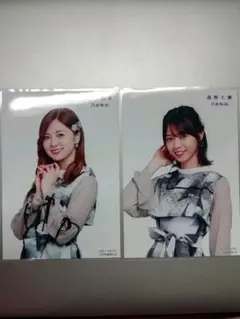 乃木坂46 西野七瀬 白石麻衣 限定生写真