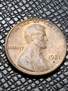 超希少❗️大珍品　アメリカ　リンカーン　1セント　エラー　本物保証❗️ アメリカ リンカーン1セント貨 （準未使用）ずれエラー - セキグチは