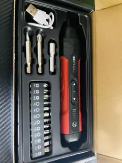 【動作確認済み】コードレス電動ドライバー　セット　日本語説明書付き