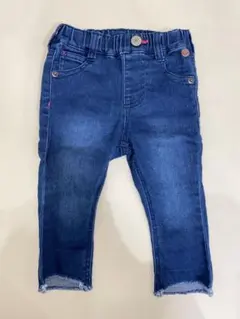 デニムパンツ サイズ80 ダークブルー