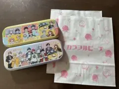 2）ゆるキャン△ 梨っコラボ ランチボックス アクリルスタンド 4点