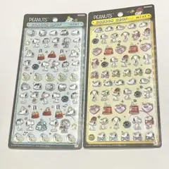 【正規品・新品未開封】 スヌーピー ボンボンドロップシール ミニ 2点セット