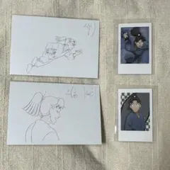 忍たま乱太郎ドクタケ忍者隊最強の軍師原画ポストカード　ポラショット　若王子勘兵衛