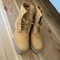 Timberland ベージュ スエード ワークブーツ
