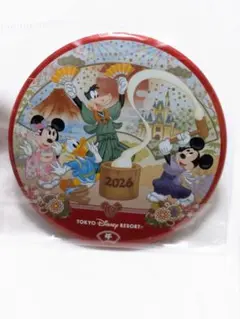 ディズニーリゾート　2026年　午年　缶バッジ