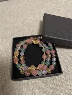 天然石　パワーストーン　ネックレス＆ブレスレットセット