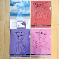 【未開封】一番くじエヴァンゲリオン　クリアファイル7枚セット