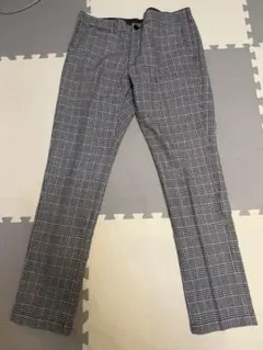 グリーンレーベルリラクシング グレンチェック スラックス