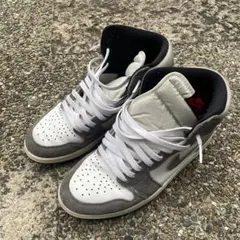 Nike Air Jordan 1 Black and Smoke Grey